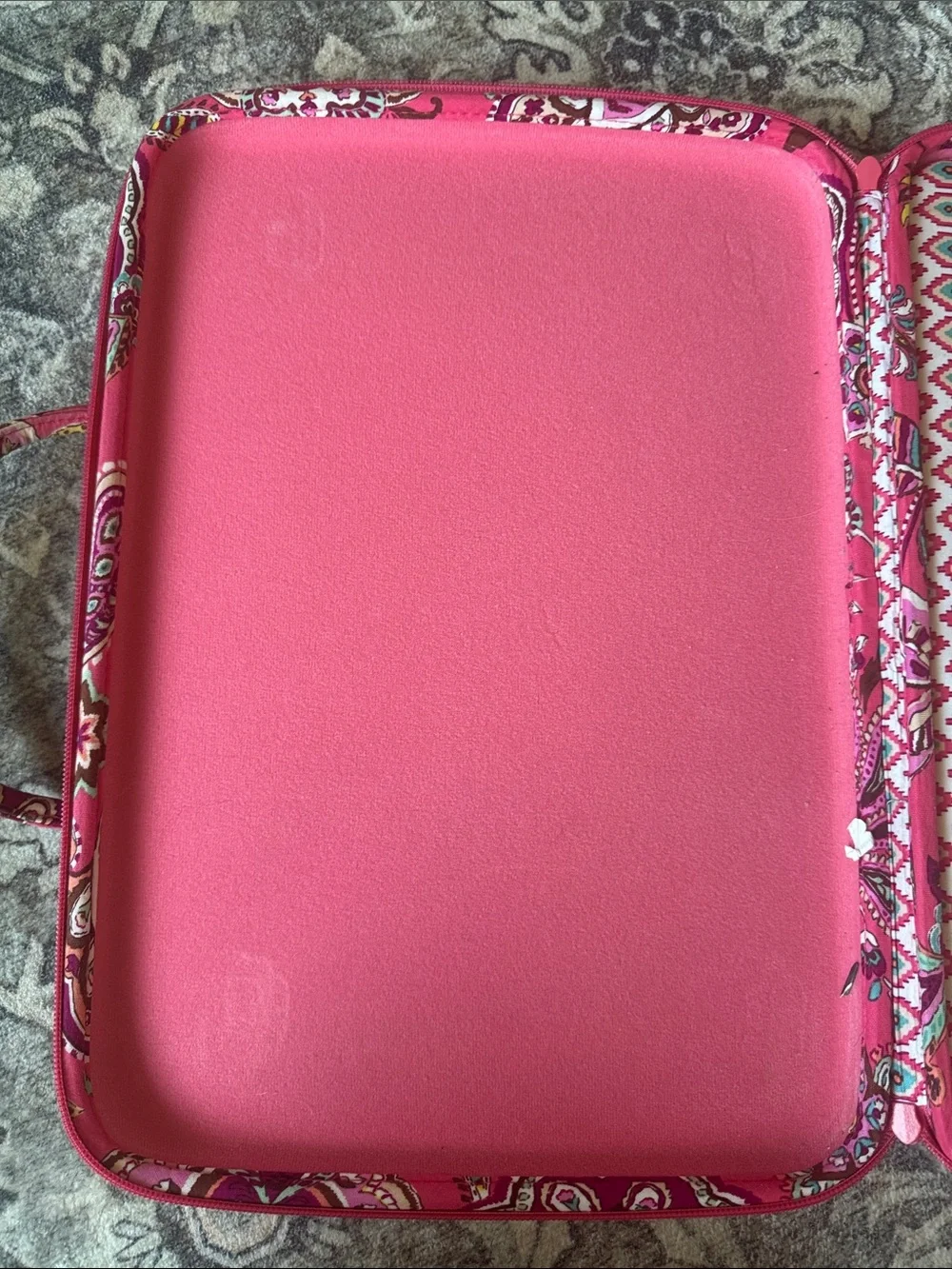 Vera Bradley Pink Paisley Multi-Pattern Women’s Laptop Bag